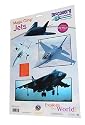 Jet Fighter Aircraft Window Magic Clings