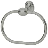 Tools & Hardware : :USE Nuovo Towel Ring, Satin Nickel