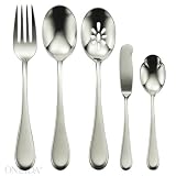 Big Save  oneida icarus flatware-Oneida Flatware Icarus 5 Piece Serving Set