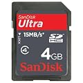 SanDisk Ultra II SDHC 4GB SD Memory Card (SDSDRH-004G-A11, US Retail Package)