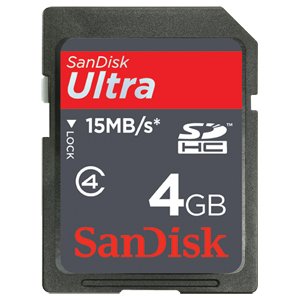 Offer SanDisk Ultra II SDHC 4GB SD Memory Card Best Price