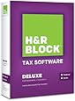H&R Block Tax Software 2013 Deluxe + State [OLD VERSION]