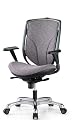 MaiChair High Back Chair with Adjustable Arms, Grey