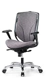 MaiChair High Back Chair with Adjustable Arms, Grey