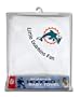 Miami Dolphins Hooded Baby Towel (White)