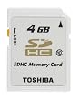 TOSHIBA SDHC���ꥫ���� Class10 4GB SD-E004GX
