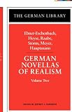 German Novellas of Realism, II (German Library)