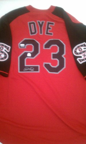 Jermaine Dye Signed Authentic Chicago White Sox Jersey