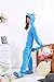 Honeystore Unisex New Dinosaur Animal Cosplay Costume 1-piece Pajamas Halloween