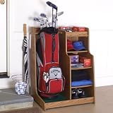 Golf Organizer for One, Mahogany