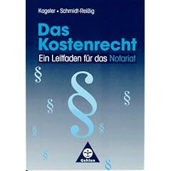 Das Kostenrecht
