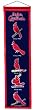 St. Louis Cardinals Wool 8"x32" Heritage Banner
