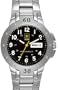 U.S. Army Men's US/1013BKSV Black Dial Watch