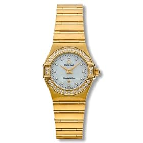 Omega Women's Constellation Quartz Mini Diamond Watch #1167.75.00