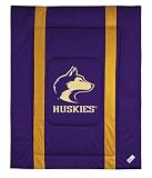Washington Huskies Licensed Sidelines Twin Comforter