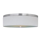 ET2 Lighting E95104-100SN 3 Light Elements Fluorescent Flush