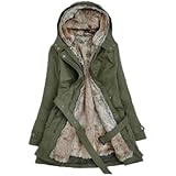 Women warm long coat hoody overcoat faux fur Hooded winter Thicken quilted Parka