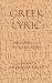 Greek
Lyric