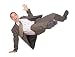 Jump Businessman .. - 18W x 14H - Peel and Stick Wall Decal by Wallmonkeys