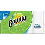 Bounty Select-A-Size Paper Towels, White, Giant Roll - 12 pk