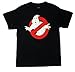 Ghostbusters Ghost Logo T-shirt (XXL) Black Glows in the Dark