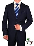 Gino Valentino Peak Lapel Ticket Pocket Suit Made in Italy Shiny Wool / Silk Mens Suit 150s Hand Made Two Button Canvas Front Jacket Modern Flat Front Pants Custom Working Buttonholes Business Suit Navy Faint Herringbone 41ATK6Qr6vL. SL160 Gino Valentino Peak Lapel Ticket Pocket Suit Made in Italy Shiny Wool / Silk Mens Suit 150s Hand Made Two Button Canvas Front Jacket Modern Flat Front Pants Custom Working Buttonholes Business Suit Navy Faint Herringbone