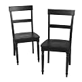 Barossa Dining Chair - Set of 2 (Black)
