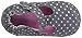 Robeez Girls' Scarlett Sneaker, Silver, 12-18 Months M US Infant