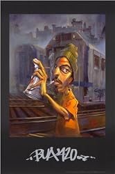 Bua 420 - Art Print (Graffiti Art By Justin Bua) (Size: 24" x 36")