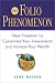 Books : The Folio Phenomenon: New Freedom to Customize Your Investments and Increase Your Wealth