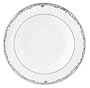 Lenox Coronet Platinum 9-Inch Platinum-Banded Fine China Pasta/Rim Soup Bowl, Set of 4