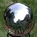 Rome 10" Silver Gazing Globe