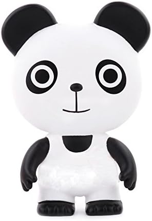 Soft PVC Animals Toys Squeaky Toys Bath Toys Cute Animals White Panda Educational Toys for 0-5 Years Old Newborn Toys