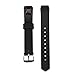 bayite Accessory Silicone Watch Bands with Watch Buckle for Fitbit Alta Black, 5.5 - 7.8 inches