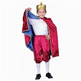 Sporting Goods : Deluxe Royal King Dress Up Costume - Red - Toddler T4