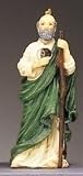 St. Jude Patron Saint Statue - 3.5" - Ceramic Painted