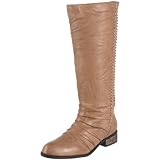 Volatile Womens Fringe Knee-High Boot