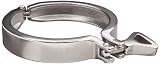 Dixon Valve 13ILH100-150 Stainless Steel 304 Heavy Duty I-Line Clamp, 1