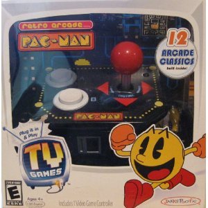 Retro Arcade Pac-Man (and more) Plug & Play Video TV Game