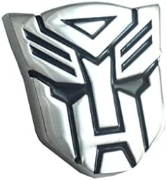 Men's Silver Autobot Logo Tie Tack Lapel Pin