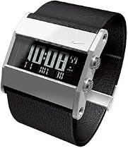 Nike Men's Oregon Series Square Digital Leather Watch #A0038-001
