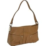 Tignanello Pleated Pockets Top Zip
