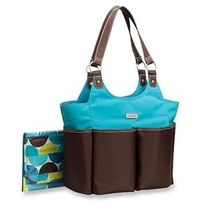 Carter's Everyday Tote Bag, Brown/Blue