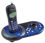 2.4 GHz Cordless Telephone with Integrated Answering Machine, Caller ID, and Headset-model:VT-2459