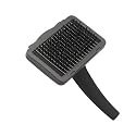 Crazy Dog CD578 Self Cleaning Grooming Brush - Grey