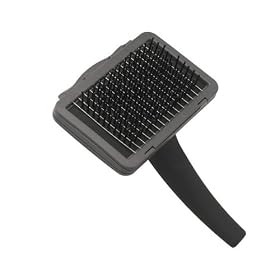 Crazy Dog CD578 Self Cleaning Grooming Brush - Grey