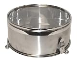 Arcosteel Cake Tin with Ball Feet, Stainless Steel