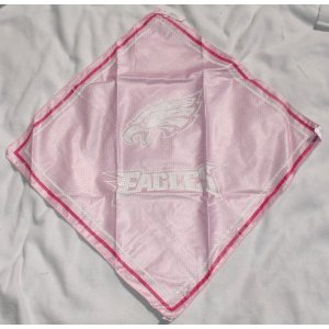 NFL Philadelphia Eagles Pink Breast Cancer Awareness Jersey Bandana
