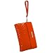 Women's Tangerine/Mandarine Leather Clutch: Tangerine/Mandarine Clutch