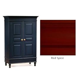 Alligator Enterprises 17302SRS Stars Armoire in Red Spice by Alligator Enterprises